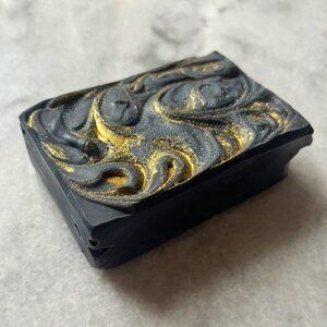 Tea Tree Oil and Activated Charcoal Shea Butter Soap Bar 4oz/113gr